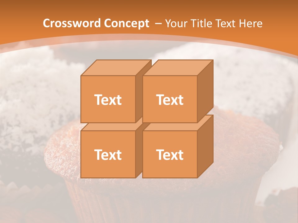 Cupcake Nutrition Treat PowerPoint Template
