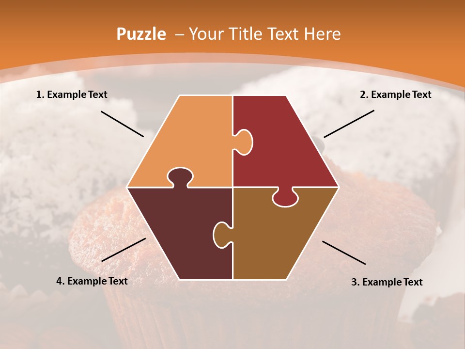 Cupcake Nutrition Treat PowerPoint Template