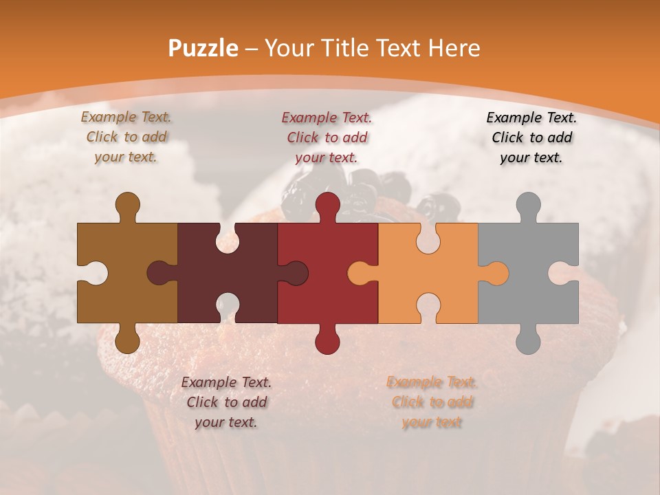 Cupcake Nutrition Treat PowerPoint Template