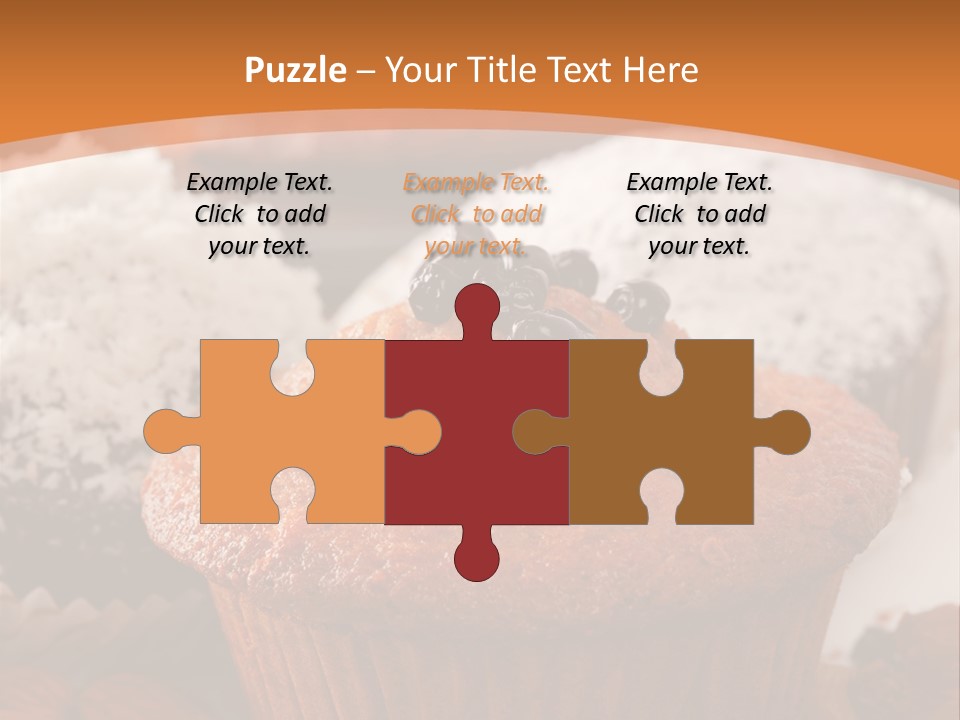 Cupcake Nutrition Treat PowerPoint Template