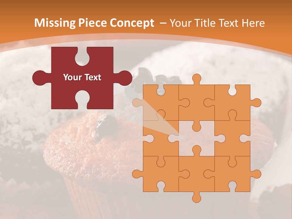 Cupcake Nutrition Treat PowerPoint Template