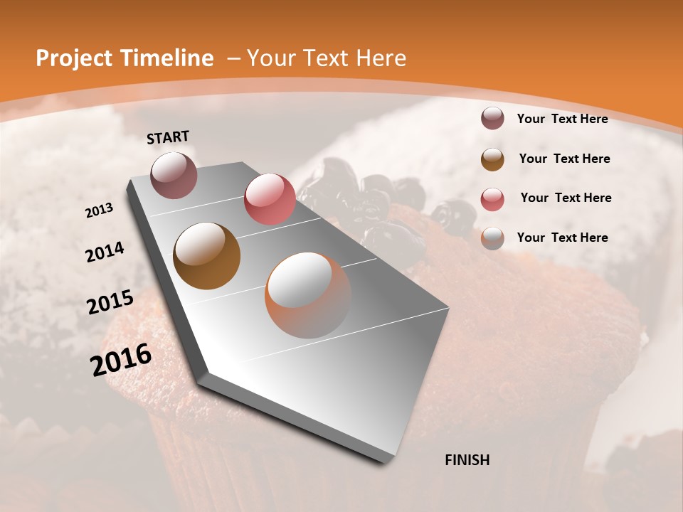 Cupcake Nutrition Treat PowerPoint Template