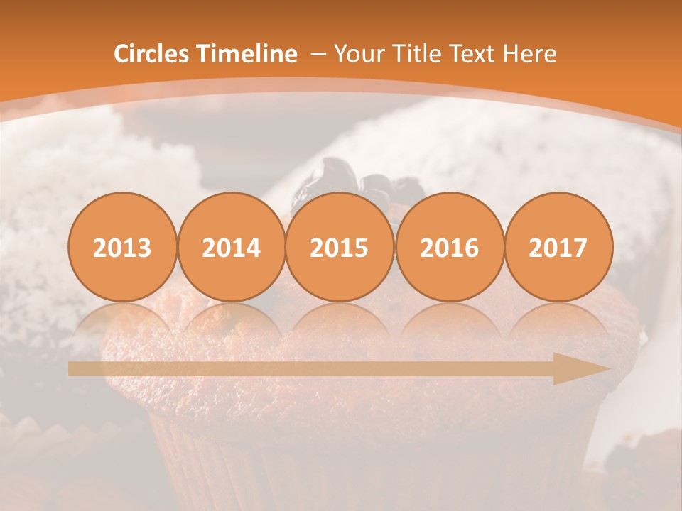 Cupcake Nutrition Treat PowerPoint Template