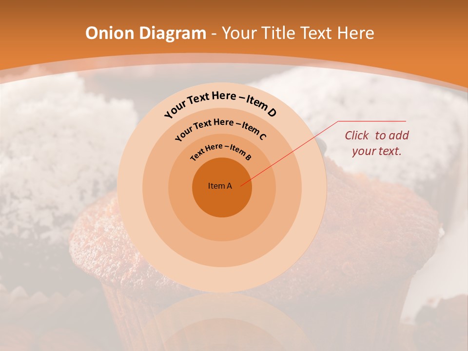 Cupcake Nutrition Treat PowerPoint Template