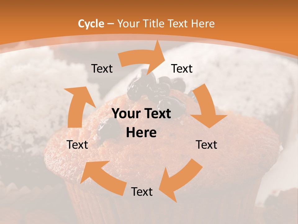 Cupcake Nutrition Treat PowerPoint Template