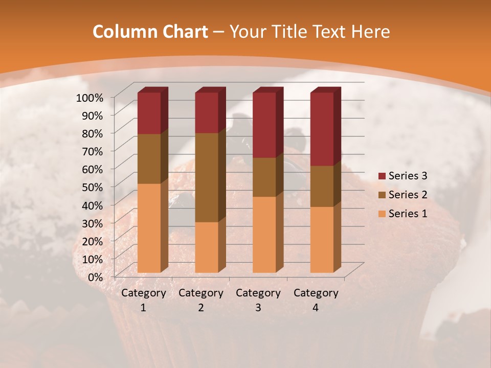 Cupcake Nutrition Treat PowerPoint Template