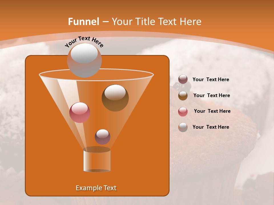 Cupcake Nutrition Treat PowerPoint Template