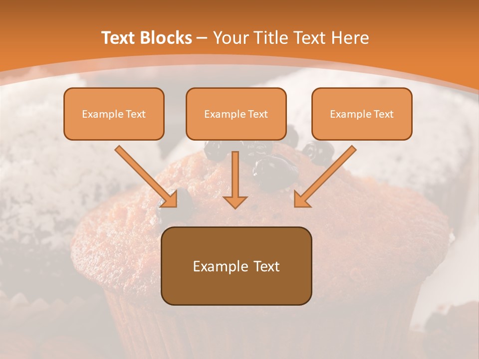 Cupcake Nutrition Treat PowerPoint Template