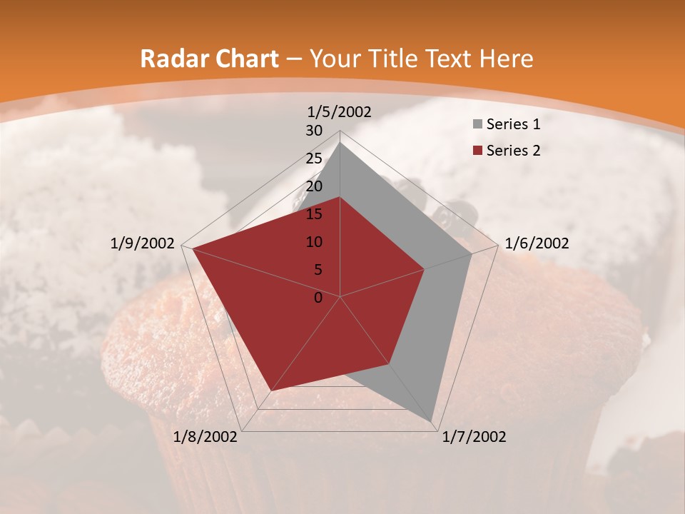 Cupcake Nutrition Treat PowerPoint Template