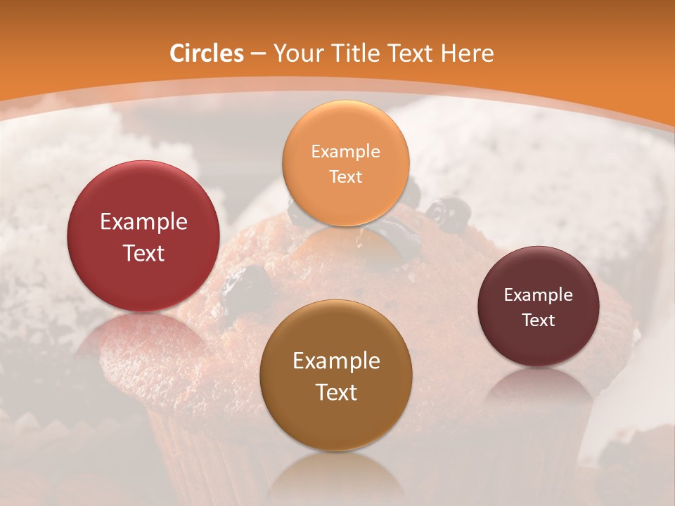 Cupcake Nutrition Treat PowerPoint Template