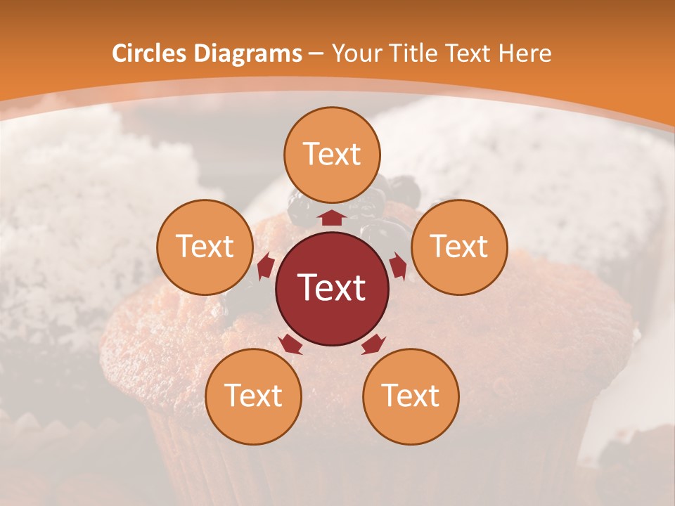 Cupcake Nutrition Treat PowerPoint Template