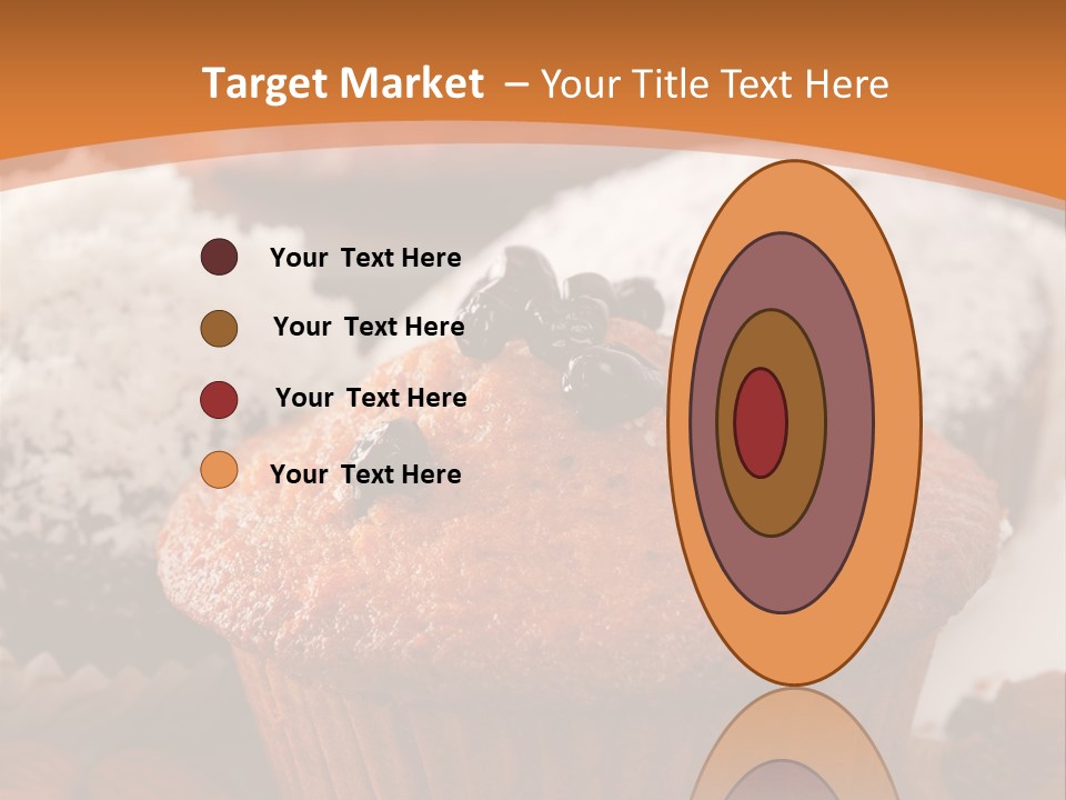 Cupcake Nutrition Treat PowerPoint Template