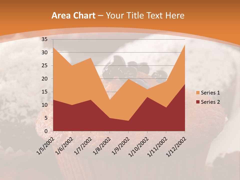 Cupcake Nutrition Treat PowerPoint Template