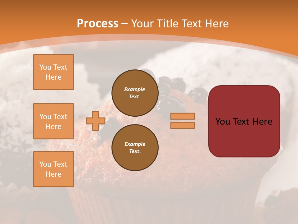 Cupcake Nutrition Treat PowerPoint Template
