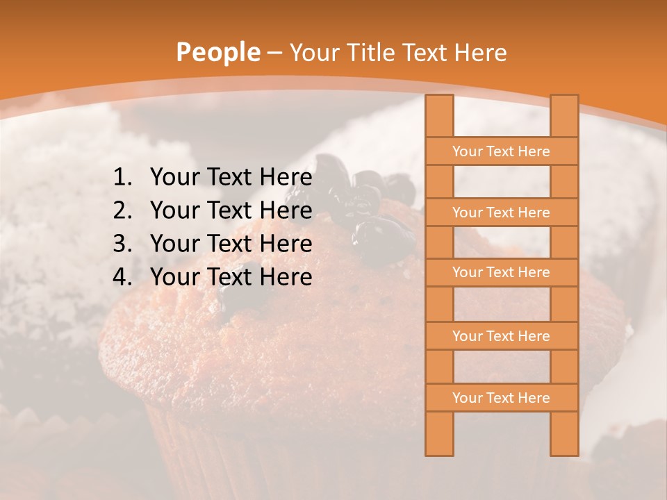 Cupcake Nutrition Treat PowerPoint Template