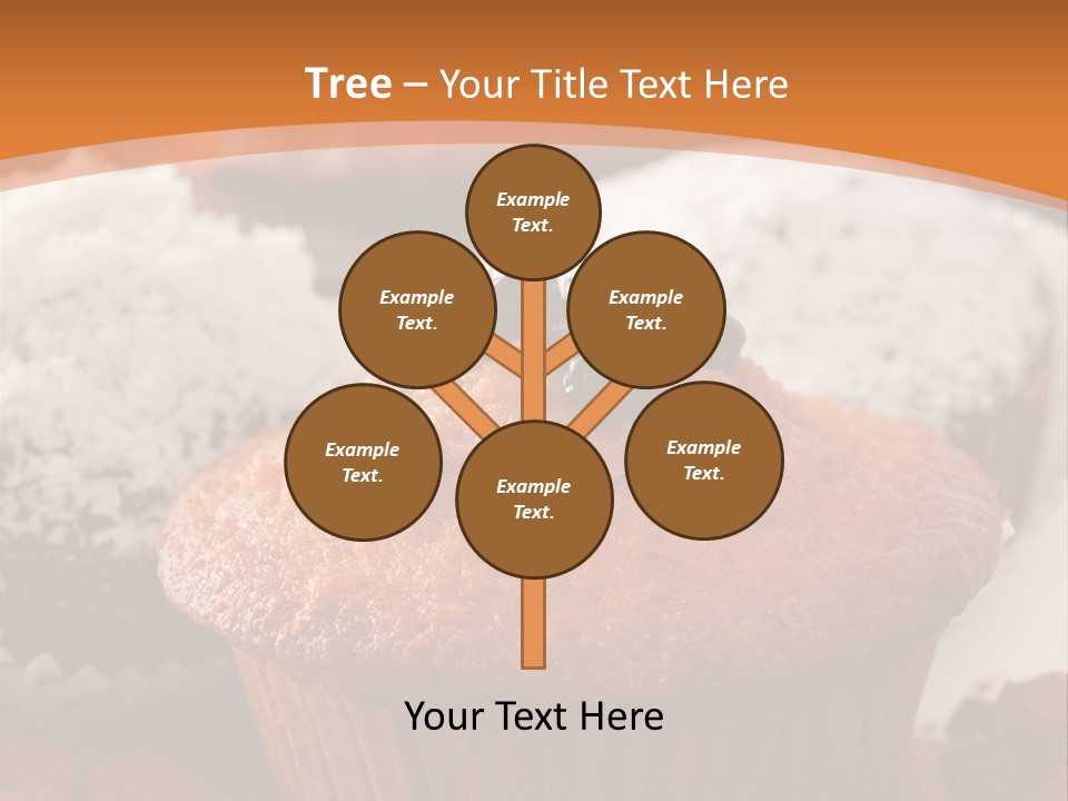 Cupcake Nutrition Treat PowerPoint Template