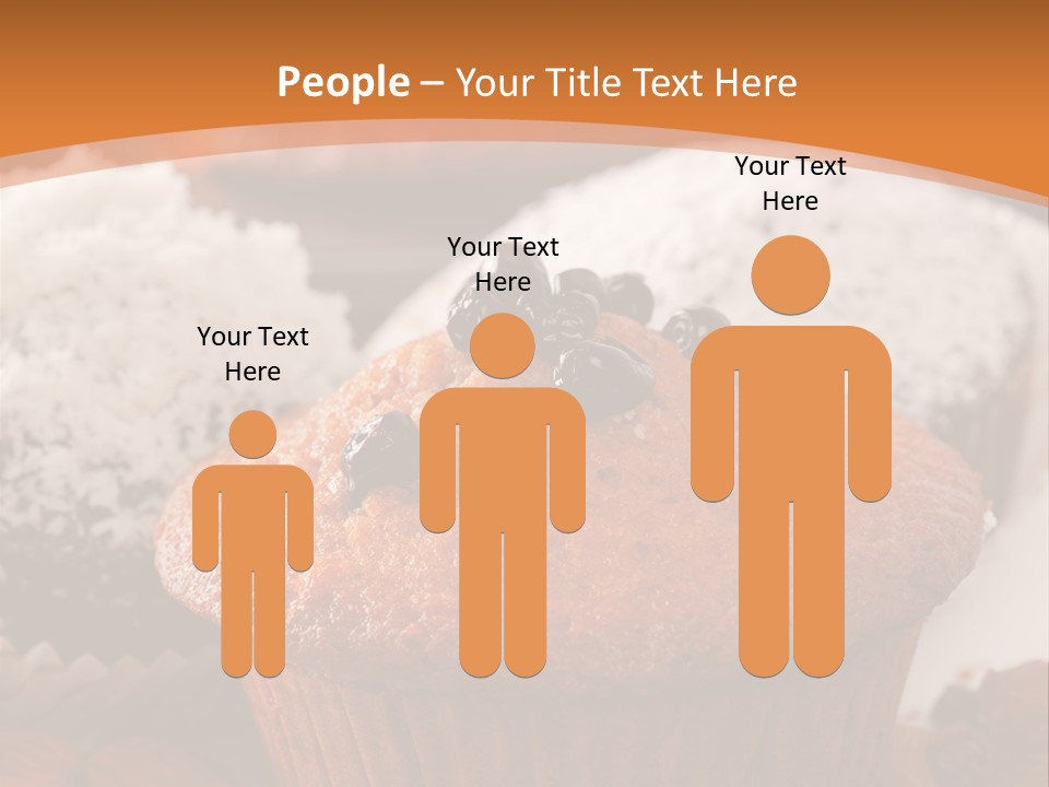 Cupcake Nutrition Treat PowerPoint Template