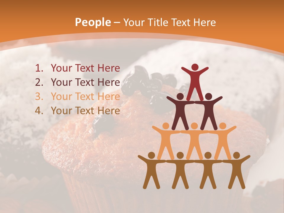 Cupcake Nutrition Treat PowerPoint Template