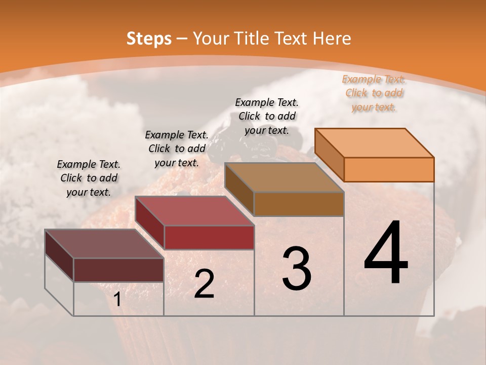 Cupcake Nutrition Treat PowerPoint Template