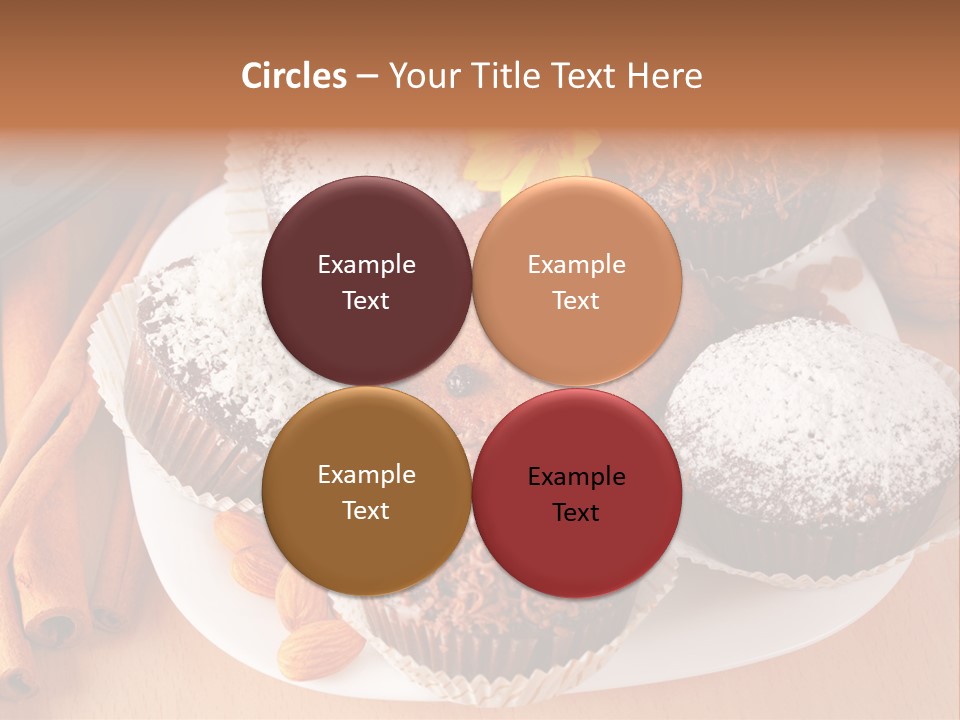 Holiday Confectionery Snack PowerPoint Template