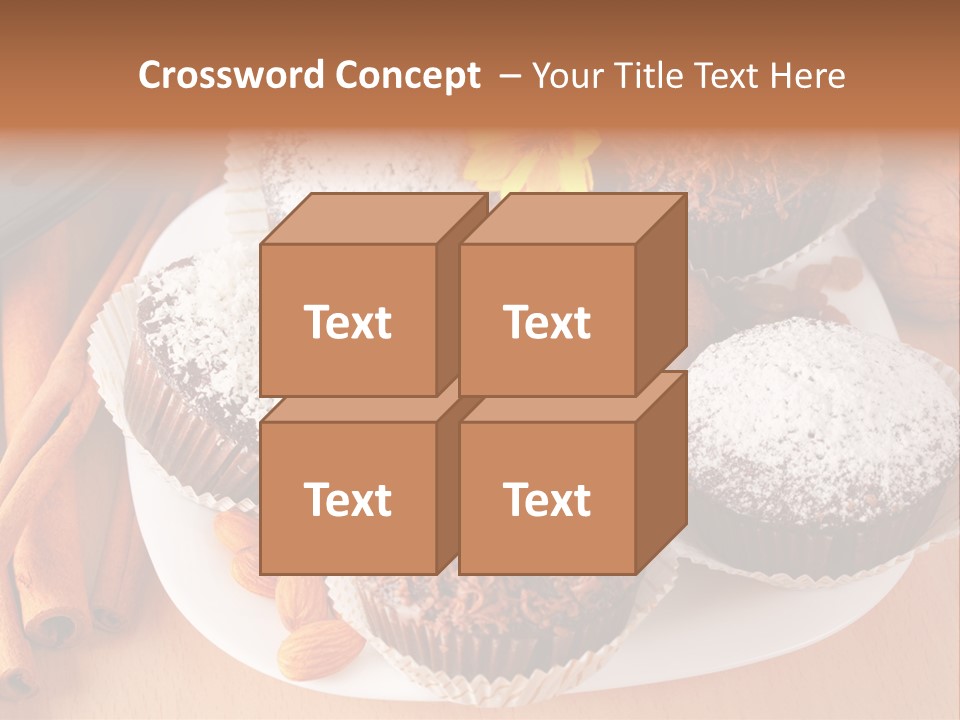Holiday Confectionery Snack PowerPoint Template