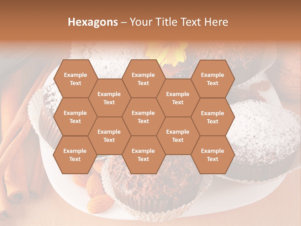 Holiday Confectionery Snack PowerPoint Template