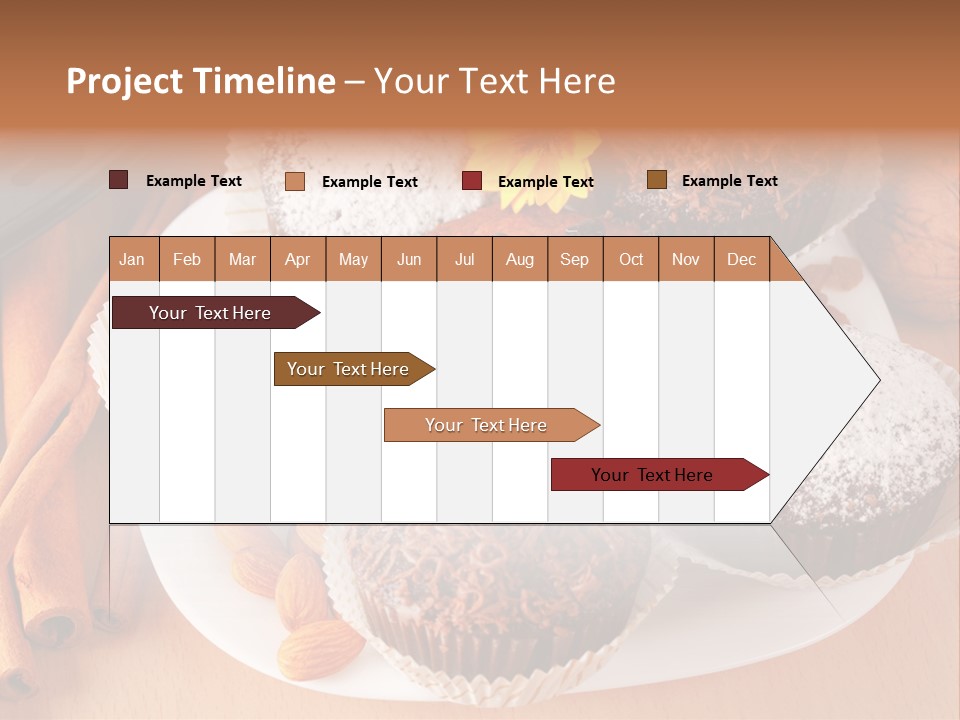 Holiday Confectionery Snack PowerPoint Template