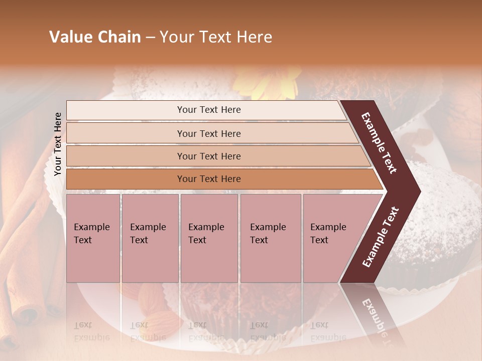Holiday Confectionery Snack PowerPoint Template