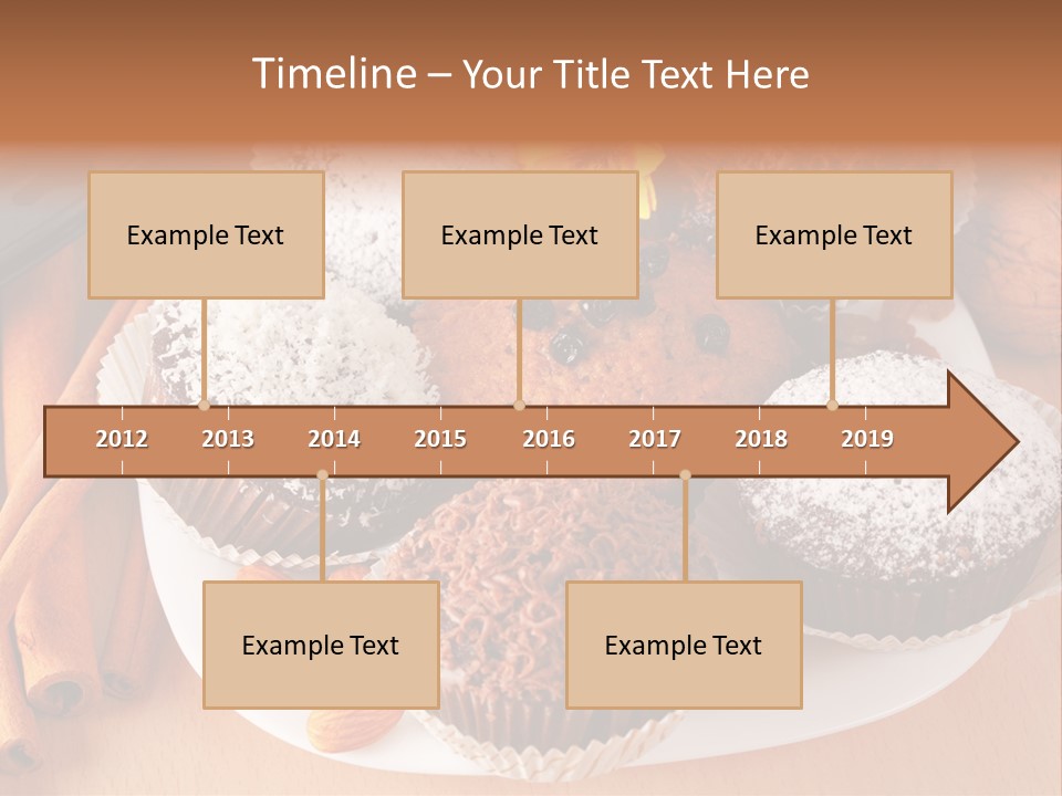 Holiday Confectionery Snack PowerPoint Template