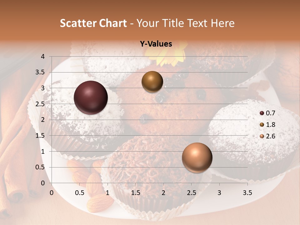 Holiday Confectionery Snack PowerPoint Template