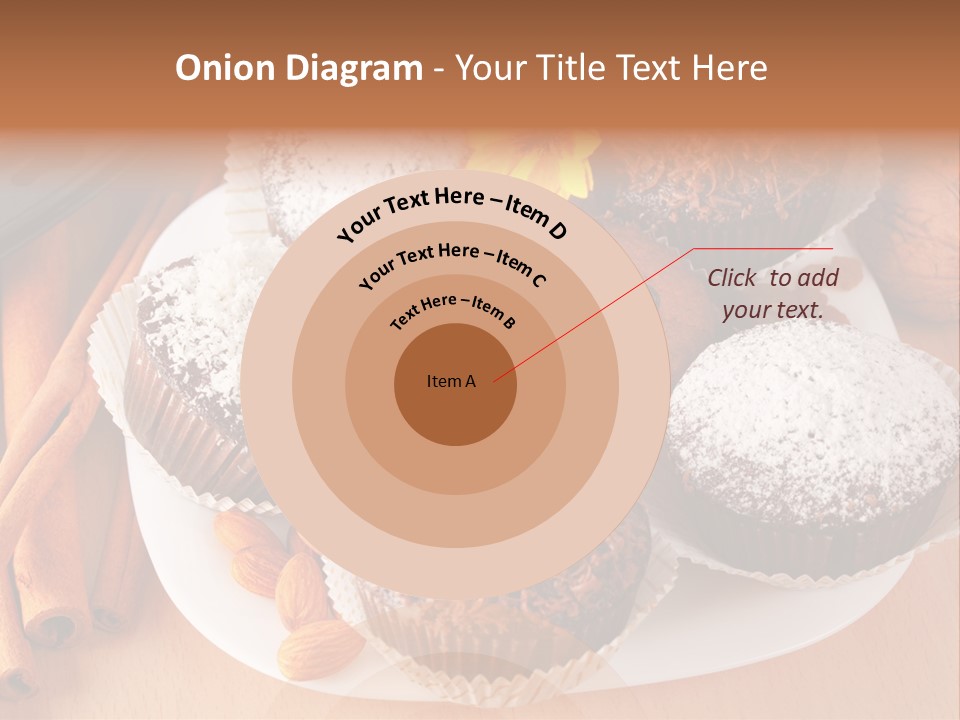 Holiday Confectionery Snack PowerPoint Template