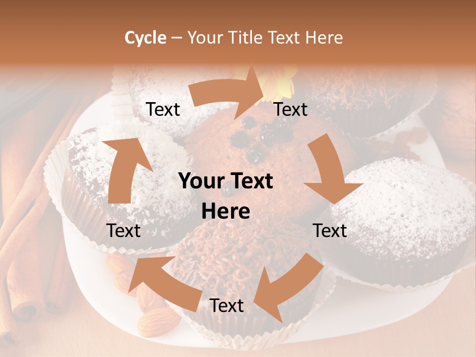 Holiday Confectionery Snack PowerPoint Template