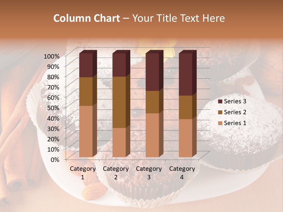 Holiday Confectionery Snack PowerPoint Template