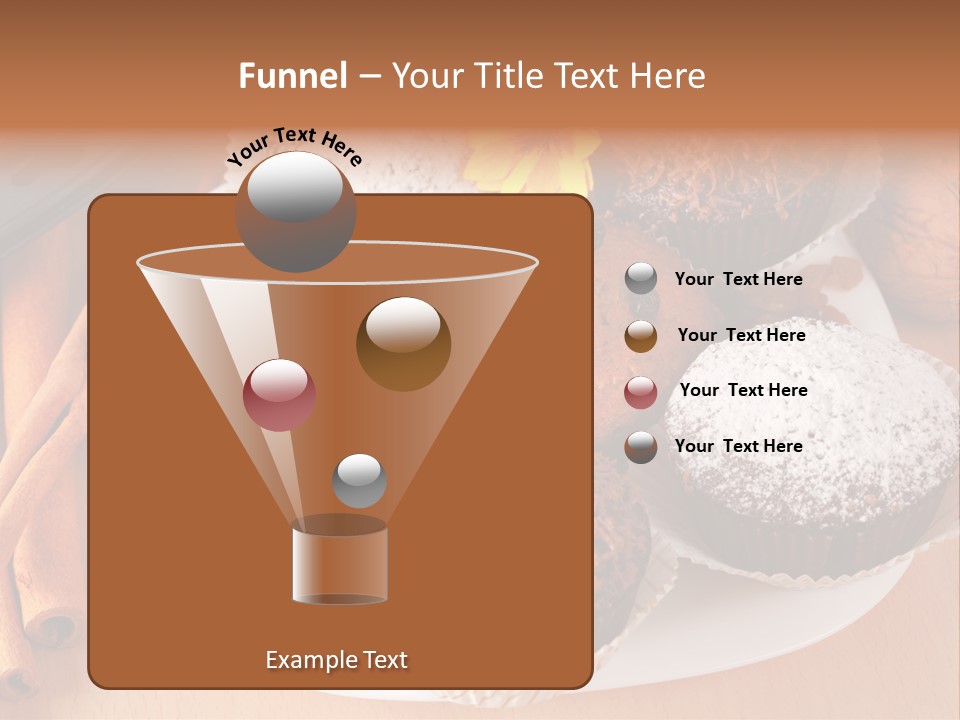 Holiday Confectionery Snack PowerPoint Template