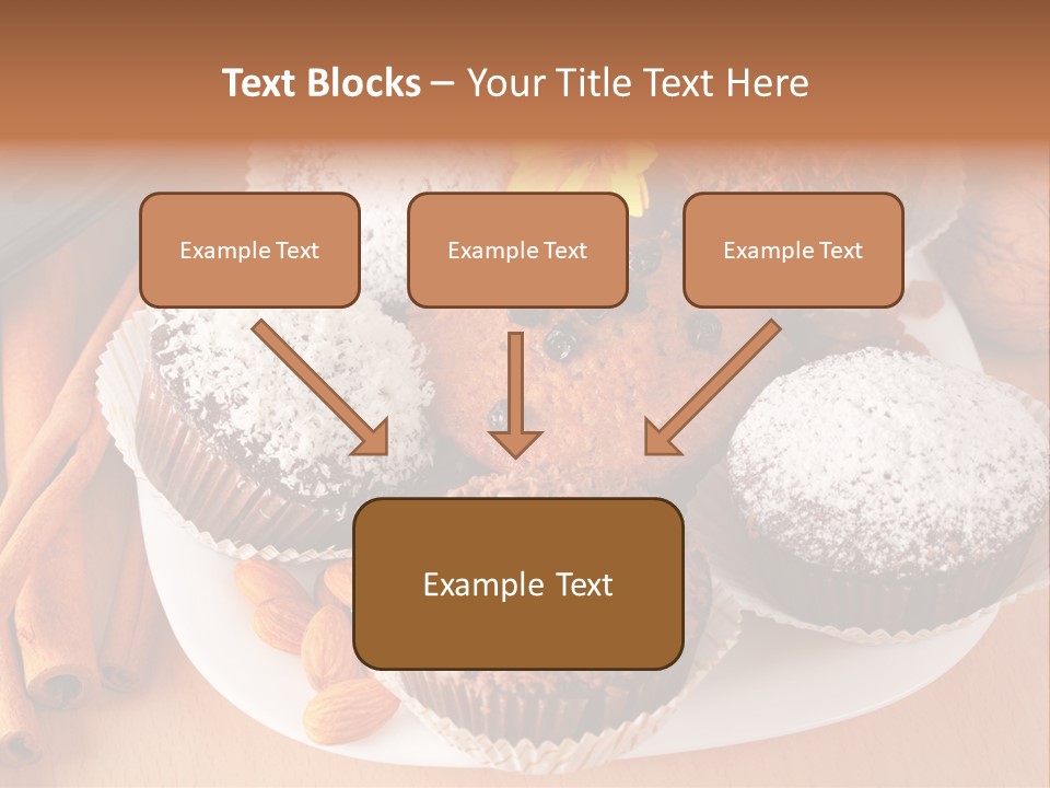 Holiday Confectionery Snack PowerPoint Template