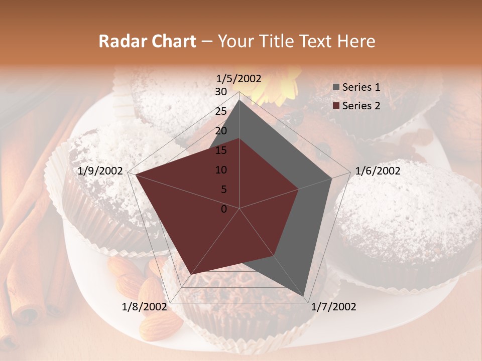 Holiday Confectionery Snack PowerPoint Template