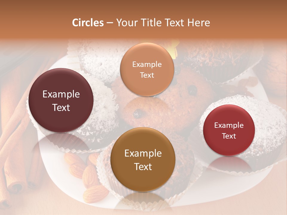 Holiday Confectionery Snack PowerPoint Template