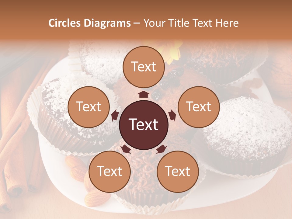 Holiday Confectionery Snack PowerPoint Template