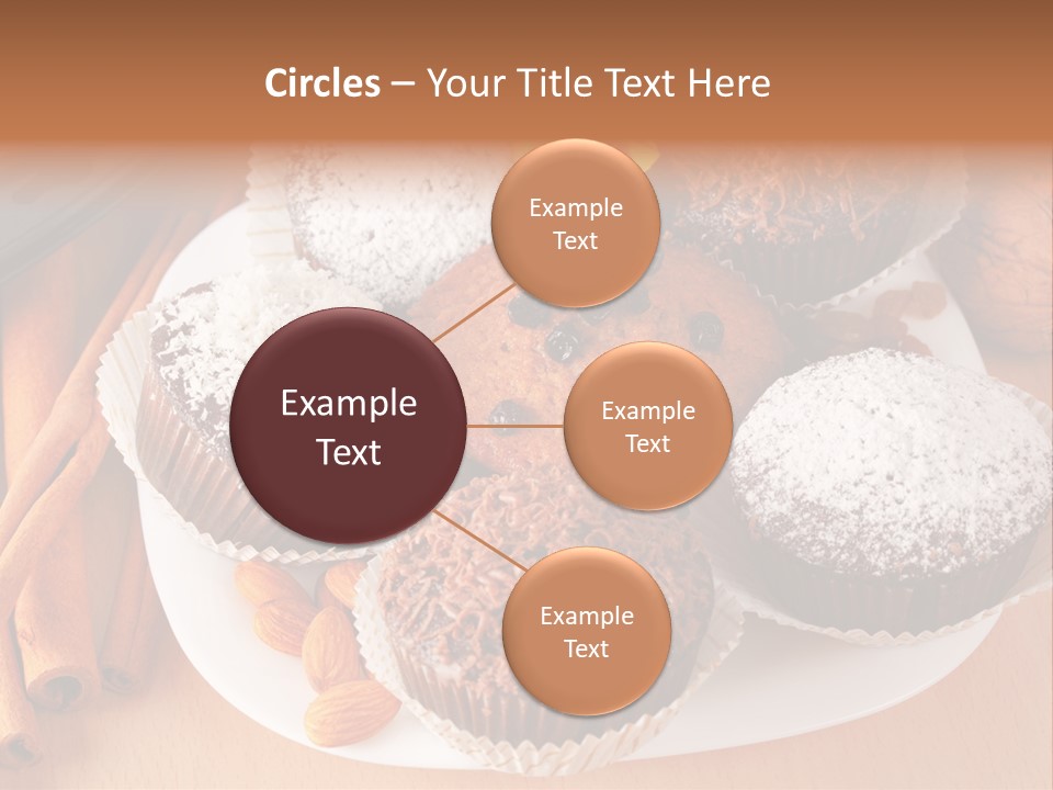 Holiday Confectionery Snack PowerPoint Template