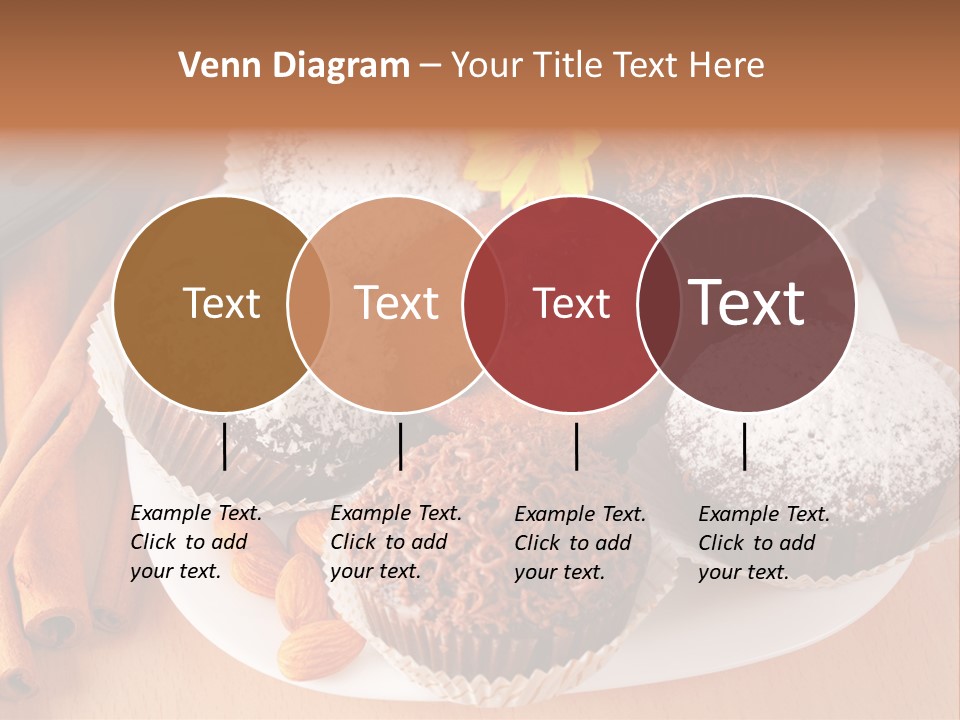 Holiday Confectionery Snack PowerPoint Template