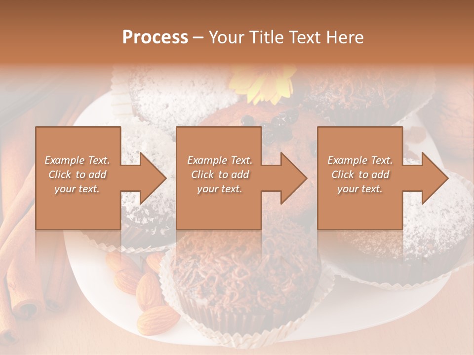 Holiday Confectionery Snack PowerPoint Template