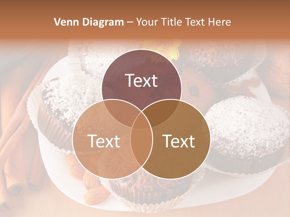 Holiday Confectionery Snack PowerPoint Template