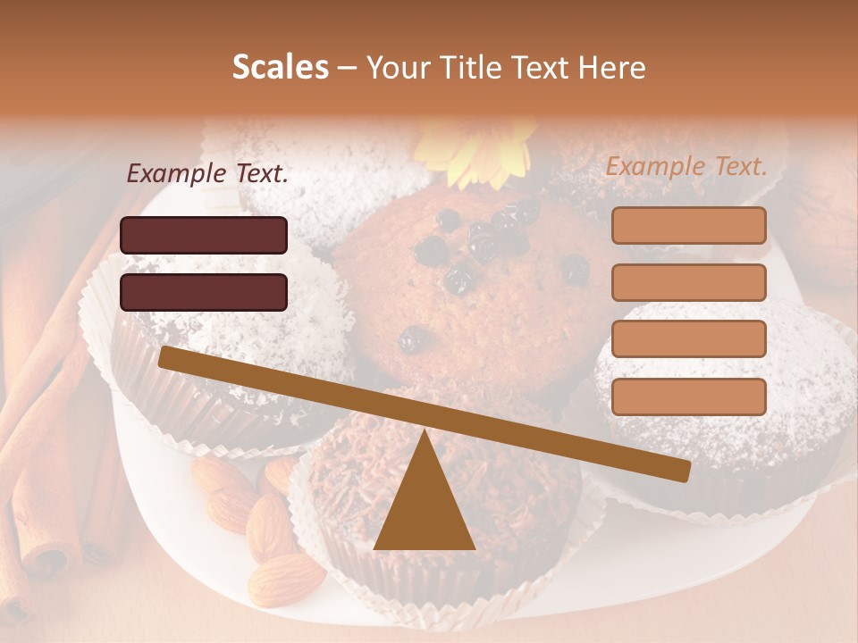 Holiday Confectionery Snack PowerPoint Template
