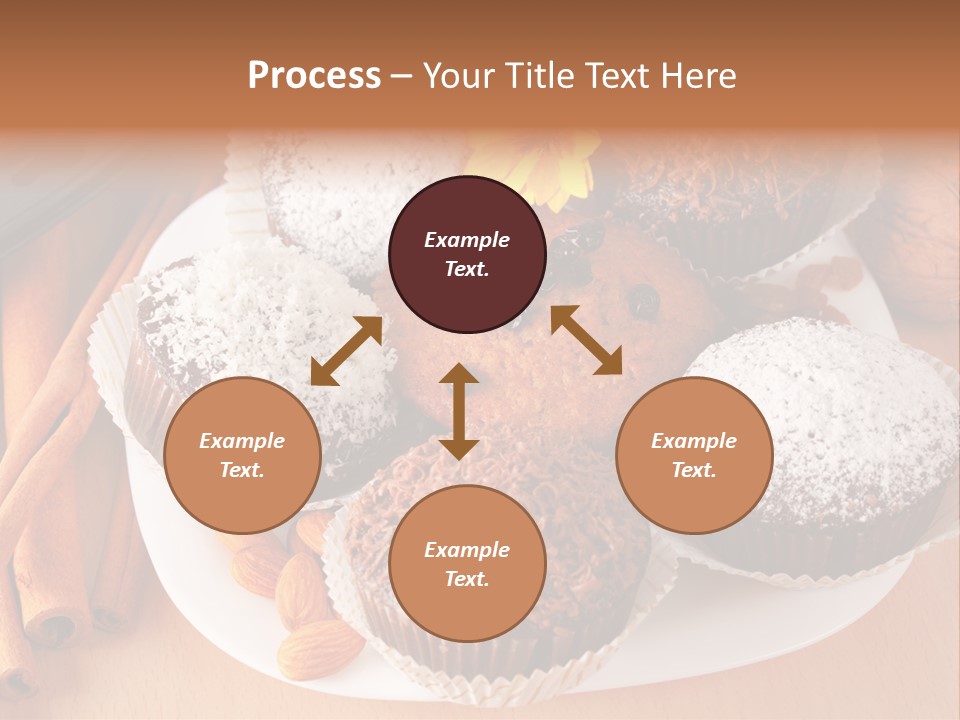 Holiday Confectionery Snack PowerPoint Template