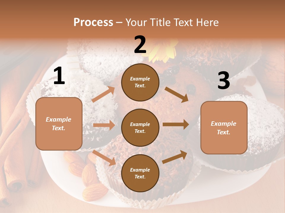 Holiday Confectionery Snack PowerPoint Template