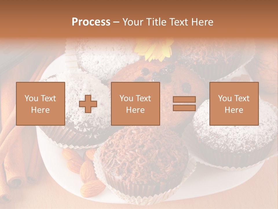 Holiday Confectionery Snack PowerPoint Template