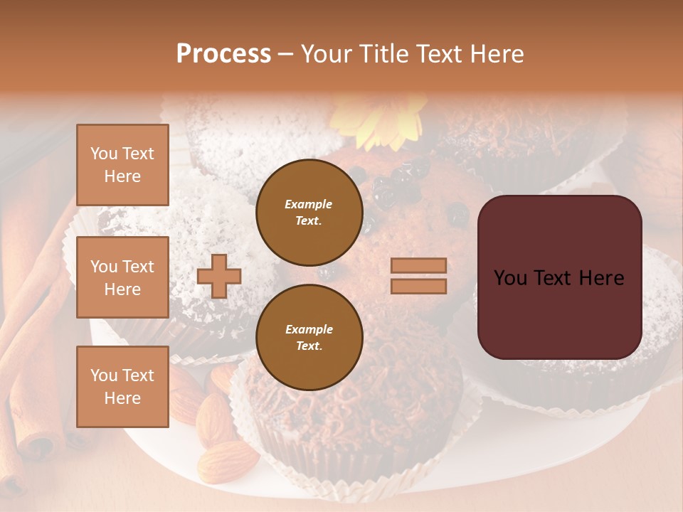 Holiday Confectionery Snack PowerPoint Template