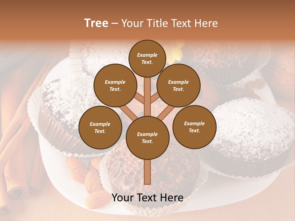 Holiday Confectionery Snack PowerPoint Template