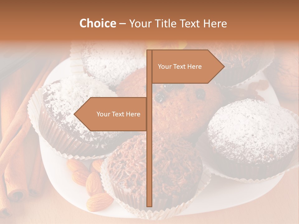 Holiday Confectionery Snack PowerPoint Template