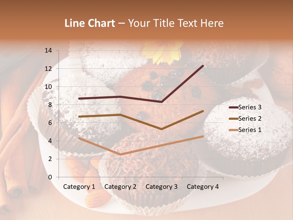 Holiday Confectionery Snack PowerPoint Template